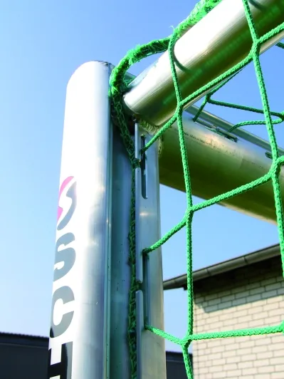 Pár přenosných branek 5x2m včetně integrované zátěže s kolečky 