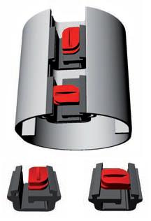 Sada 10 ks síťových háčků SAM