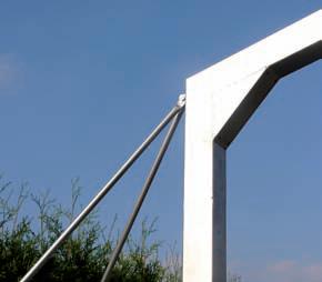 Nerozbitná branka SAM 3x2m s košem