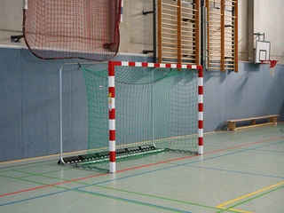 Branka na házenou se zátěží a kolečky "Safe goal"