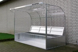 Hráčská a trenérská střídačka Schäper Bundeswehrstandard