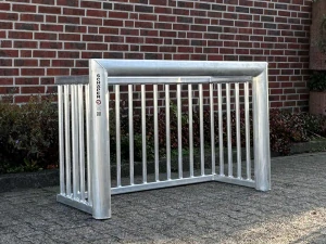 Nerozbitná hliníková mini branka 120×80 cm s pevnou zadní výplní