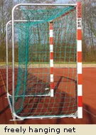 Branka na házenou Schäper 3x2 m s volně zavěšenou sítí