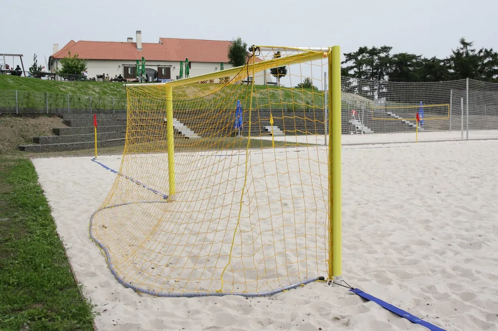 Branka 5,5 x 2,2m pro plážovou kopanou