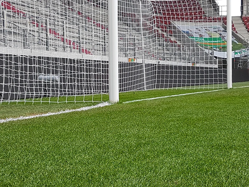 Zapuštěný základový rám Competition pro fotbalové branky 7,32 × 2,44 m