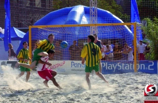 Branka 5,5 x 2,2m pro plážovou kopanou